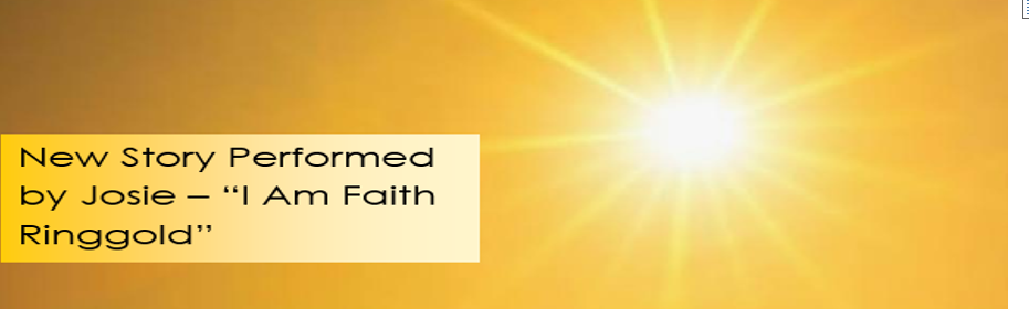 Josie's sunburst image  with text